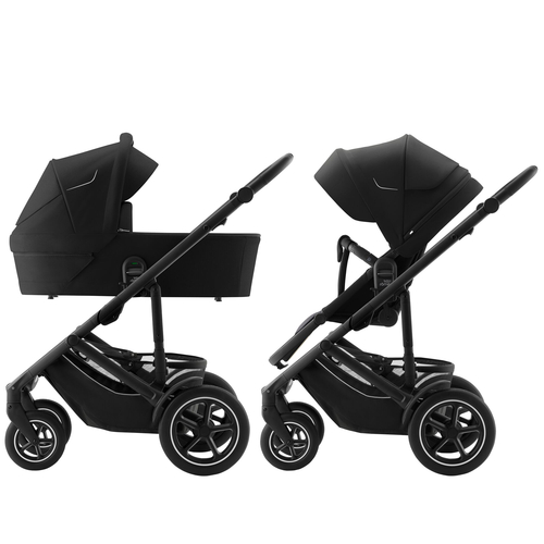 Britax-Roemer Smile 5Z Space Black - Baby modular stroller with a car seat - image 3 | Labebe