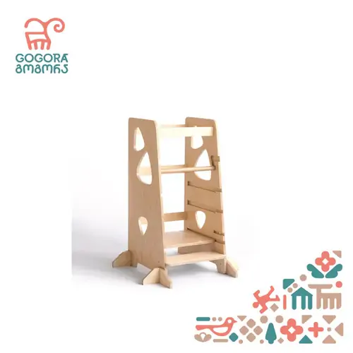 Gogora - Made in Georgia - Learning tower (Triangle cut) - image 1 | Labebe