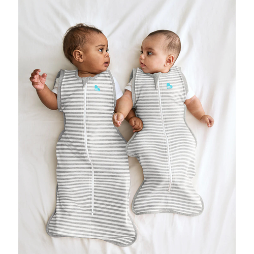 Love To Dream Transition Bag 1.0T Stretch Cotton Stripe GR M - Baby sleeping bag - image 3 | Labebe