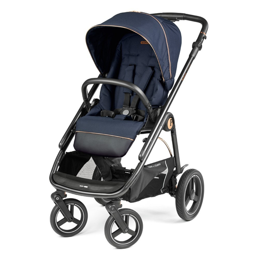 Peg Perego Veloce Town & Country Blue Shine - Baby modular stroller with the reversible seat - image 2 | Labebe