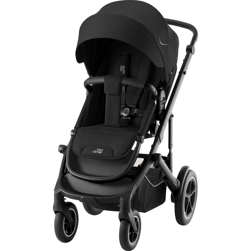 Britax-Roemer Smile 5Z Space Black - საბავშვო ეტლი ტრანსფორმერი ავტოსავარძლით - image 10 | Labebe