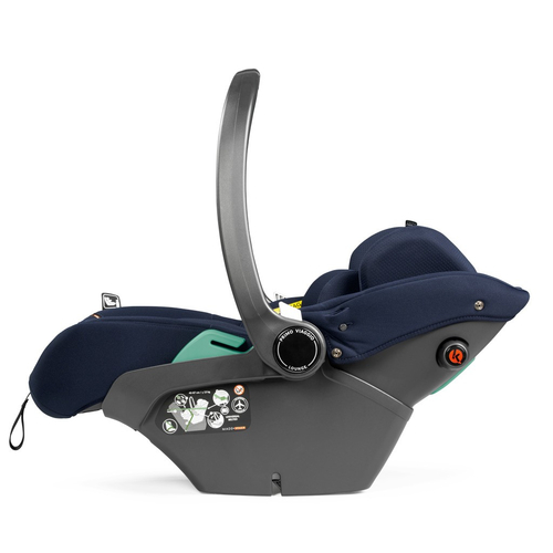 Peg Perego Veloce Town & Country Blue Shine - Baby modular system stroller with a car seat - image 33 | Labebe