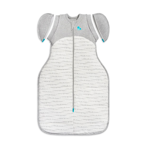 Love To Dream Transition Bag 2.5T Quilted Stretch Cotton Dreamer WHT M - საბავშვო საძილე ტომარა - image 2 | Labebe