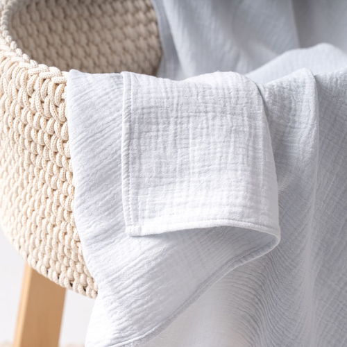 Perina Blue - Baby muslin nappy - image 9 | Labebe