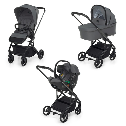 Foppa Pedretti Tictoc Stone - Baby modular stroller with a car seat - image 1 | Labebe