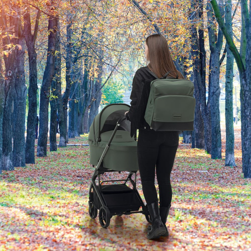 Foppa Pedretti Pretty Olive - Сумка для мам - изображение 8 | Labebe