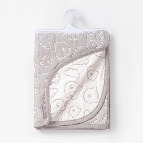 Perina Soft Cotton Grey - Baby double-sided blanket - image 4 | Labebe