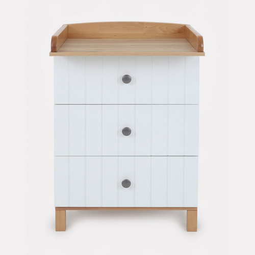 Rant Bamboo Cloud White - Baby chest of drawers with a changing table - image 5 | Labebe