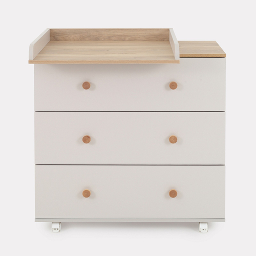 Rant Elsa Crystal Beige - Baby chest of drawers with a changing table - image 1 | Labebe