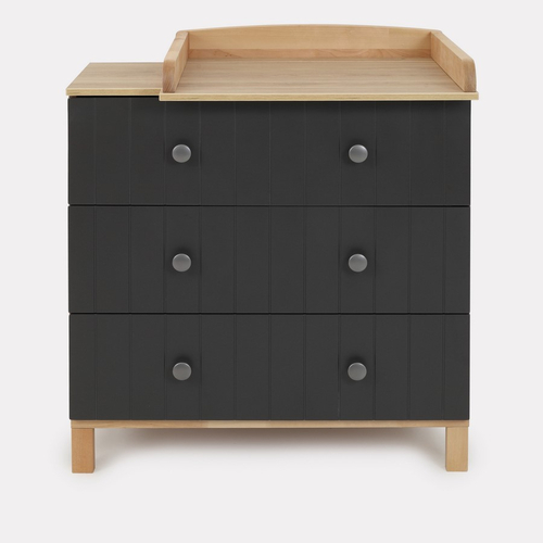 Rant Bamboo Moon Grey - საბავშვო კომოდი გამოსაცვლელი დაფით - image 6 | Labebe