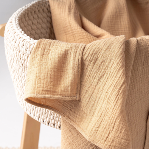 Perina Ochre - Baby muslin swaddle - image 1 | Labebe