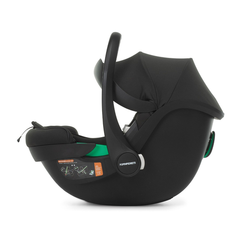 Foppa Pedretti Tictoc Ebony - Baby modular stroller with a car seat - image 7 | Labebe