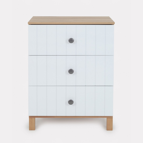 Rant Bamboo Cloud White - საბავშვო კომოდი გამოსაცვლელი დაფით - image 8 | Labebe