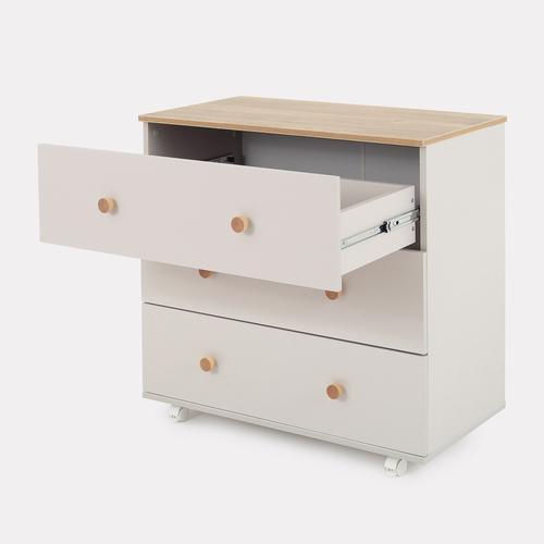 Rant Elsa Crystal Beige - Baby chest of drawers with a changing table - image 7 | Labebe