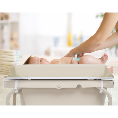 Foppa Pedretti Bath&Co Sand - Baby bath with stand and changing top - image 9 | Labebe