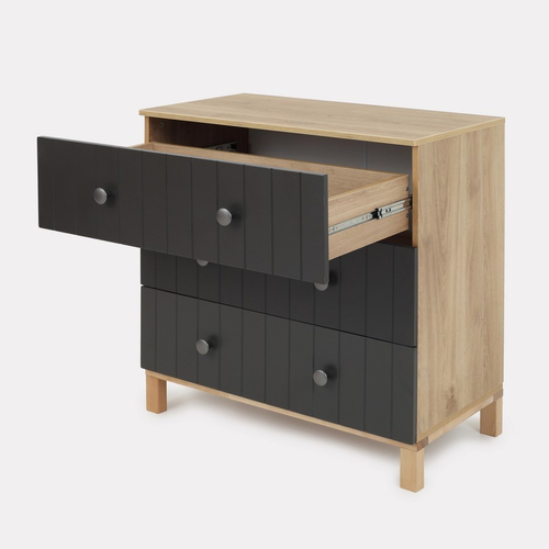 Rant Bamboo Moon Grey - საბავშვო კომოდი გამოსაცვლელი დაფით - image 8 | Labebe
