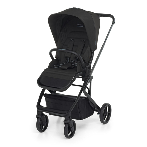 Foppa Pedretti Tictoc Ebony - Baby modular stroller with a car seat - image 3 | Labebe