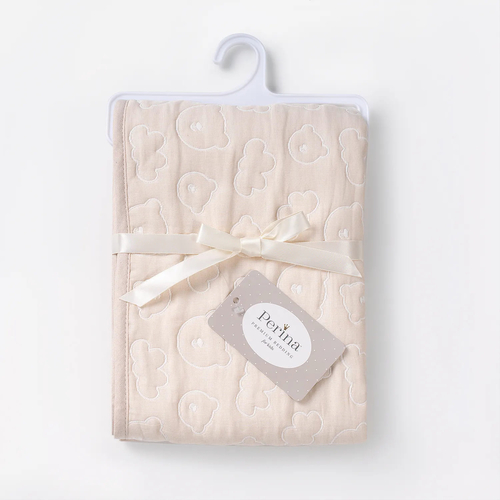 Perina Soft Cotton Biege - Baby double-sided blanket - image 3 | Labebe