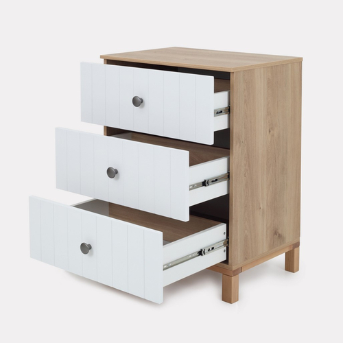 Rant Bamboo Cloud White - Baby chest of drawers with a changing table - image 7 | Labebe