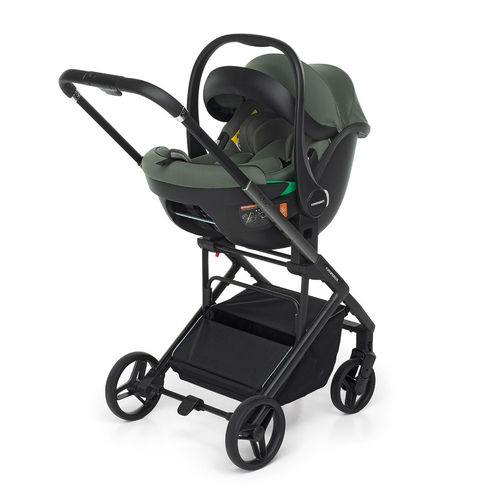 Foppa Pedretti Tictoc i-Size Olive - Baby modular stroller with a car seat - image 4 | Labebe
