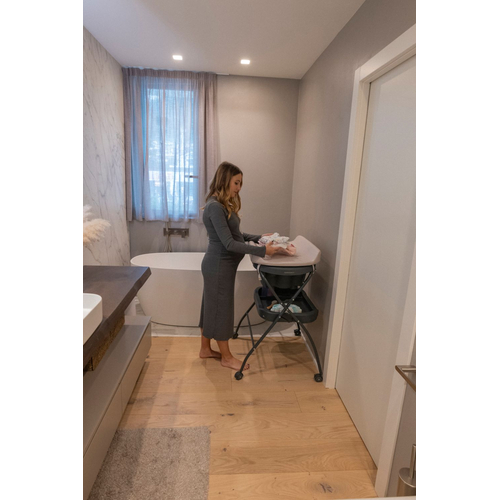 Foppa Pedretti Bath&Co Sand - Baby bath with stand and changing top - image 7 | Labebe