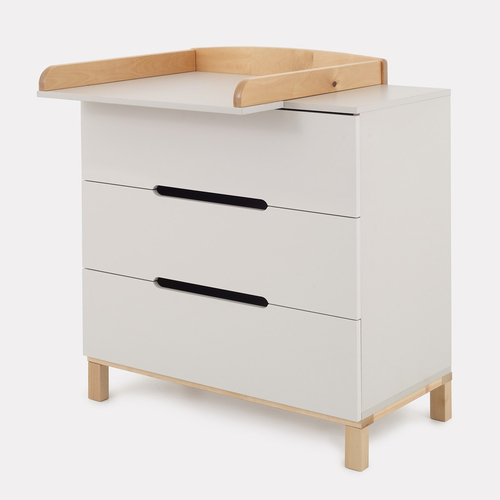 Rant Indy Crystal Beige - Baby chest of drawers with a changing table - image 2 | Labebe