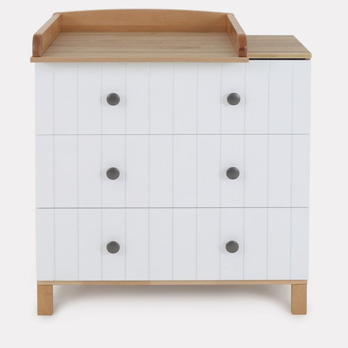 Rant Bamboo Cloud White - Baby chest of drawers with a changing table - image 1 | Labebe