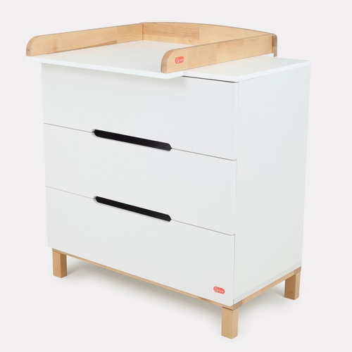 Rant Indy Cloud White - Baby chest of drawers with a changing table - image 2 | Labebe