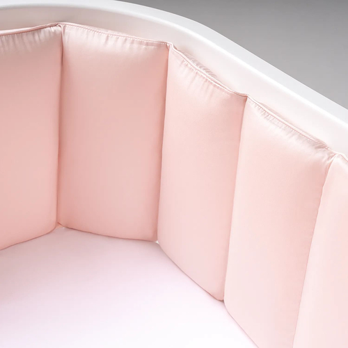 Perina Fence Sateen Collection Pink - საბავშვო საწოლის ბამპერები - image 2 | Labebe