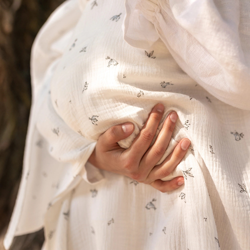 Perina Birds Set of 2 - Baby muslin swaddles set - image 7 | Labebe