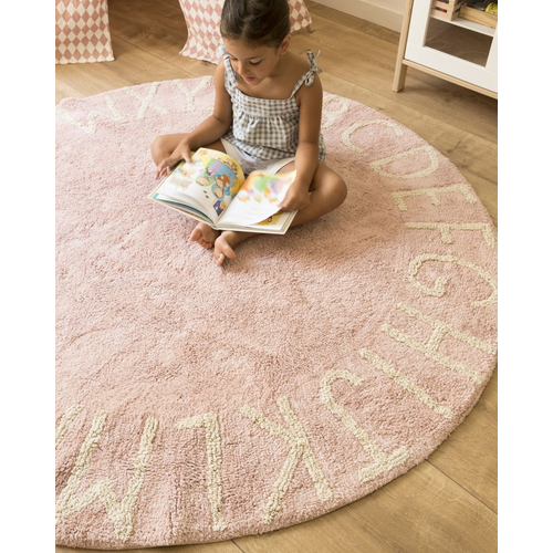 Lorena Canals Round Abc Nude Vintage-Natural/Vintage Nude-Natura - რეცხვადი ხელნაკეთი ხალიჩა - image 3 | Labebe