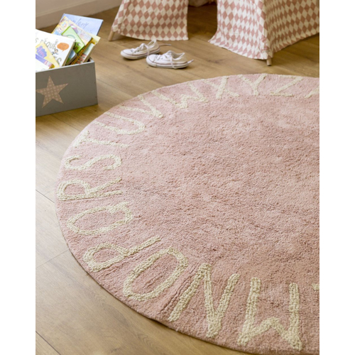 Lorena Canals Round Abc Nude Vintage-Natural/Vintage Nude-Natura - რეცხვადი ხელნაკეთი ხალიჩა - image 2 | Labebe