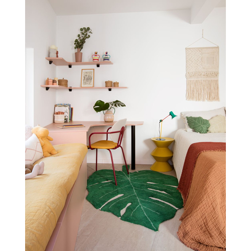 Lorena Canals Monstera Leaf - რეცხვადი ხელნაკეთი ხალიჩა - image 10 | Labebe