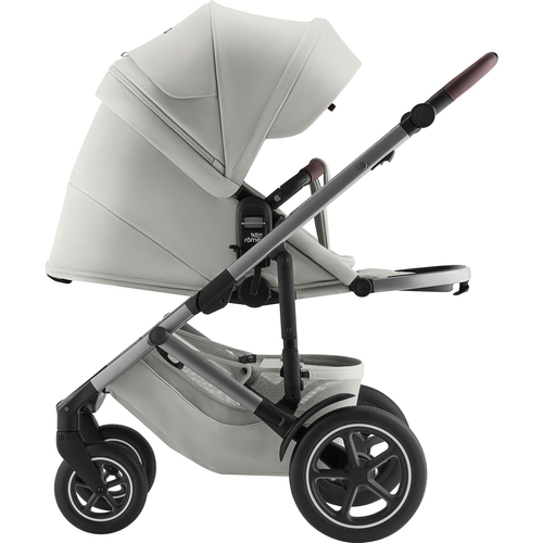 Britax Römer Smile 5Z Lux Linen Grey - საბავშვო ტრანსფორმერი ეტლი რევერსული სავარძლით - image 38 | Labebe