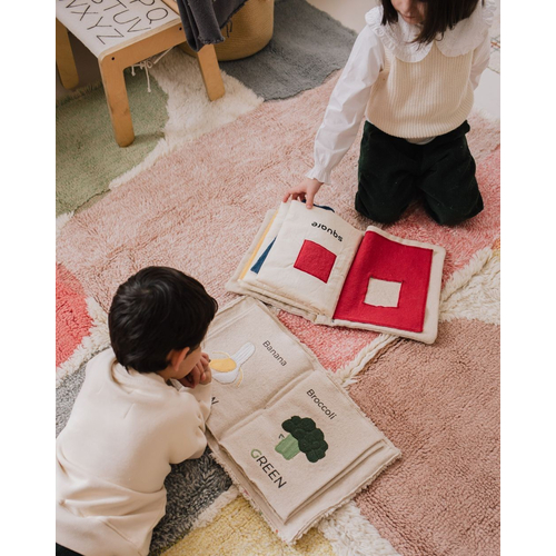 Lorena Canals Colours - Мягкая книга для сенсорного развития - изображение 4 | Labebe