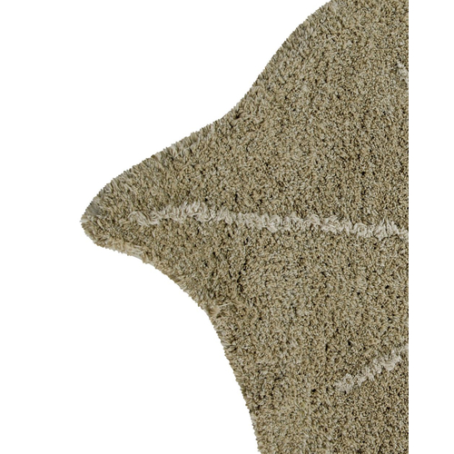 Lorena Canals Monstera Olive - რეცხვადი ხელნაკეთი ხალიჩა - image 7 | Labebe