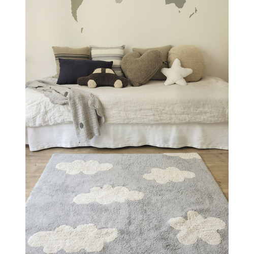 Lorena Canals Clouds Gris/Grey - Моющийся ковер ручной работы - изображение 2 | Labebe