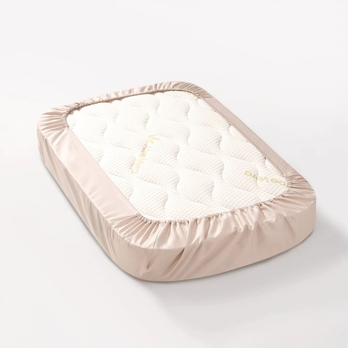 Perina Beige Oval - Baby bed sheet with elastic band - image 3 | Labebe