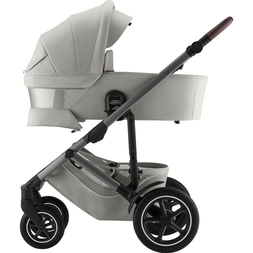 Britax Römer Smile 5Z Lux Linen Grey - საბავშვო ეტლი ტრანსფორმერი ავტოსავარძლით - image 28 | Labebe