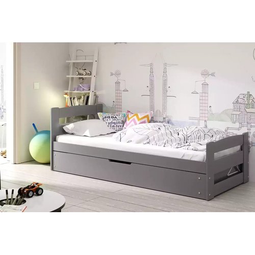 Interbeds Ernie Graphite - Children wooden bed - image 10 | Labebe