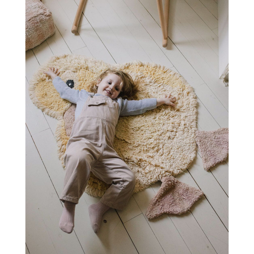 Lorena Canals Ducky Animal Rug - რეცხვადი ხელნაკეთი ხალიჩა - image 3 | Labebe