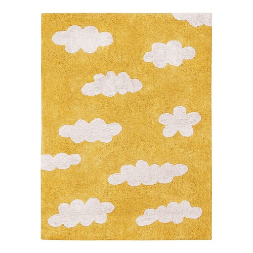 Lorena Canals Clouds Mostaza/Mustard - Моющийся ковер ручной работы - изображение 1 | Labebe