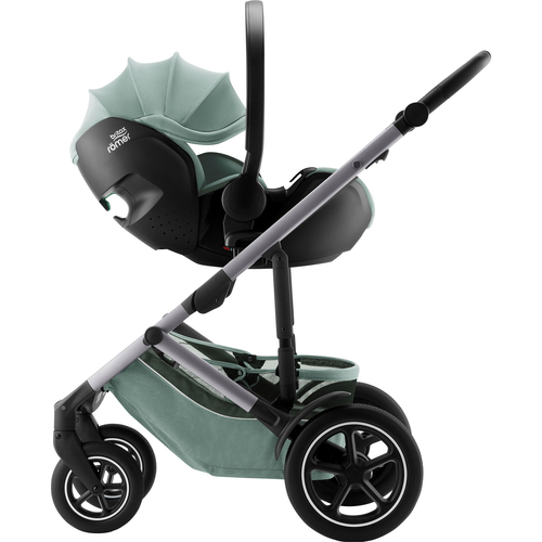 Britax Römer Smile 5Z Jade Green - Baby modular stroller with a car seat - image 36 | Labebe