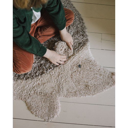 Lorena Canals Hedgehog Animal Rug - რეცხვადი ხელნაკეთი ხალიჩა - image 4 | Labebe