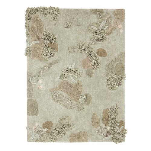 Lorena Canals Mushroom Forest - Washable handcrafted play rug - image 1 | Labebe