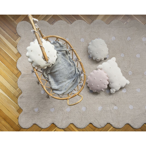 Lorena Canals Galleta Crema/Biscuit Beige - რეცხვადი ხელნაკეთი ხალიჩა - image 2 | Labebe