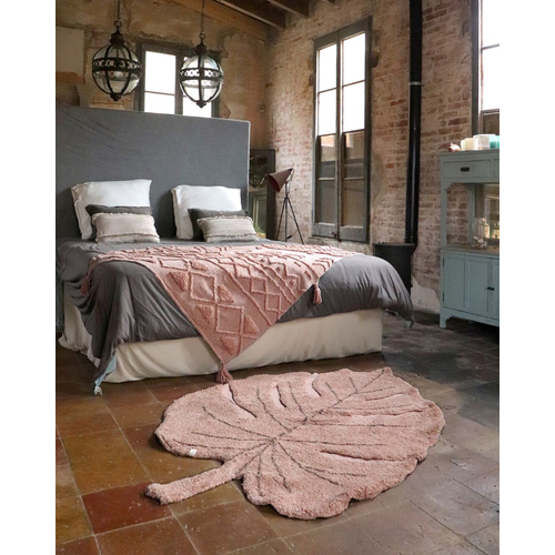 Lorena Canals Monstera Vintage Nude - რეცხვადი ხელნაკეთი ხალიჩა - image 4 | Labebe