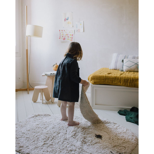 Lorena Canals Bunny Animal Rug - რეცხვადი ხელნაკეთი ხალიჩა - image 5 | Labebe