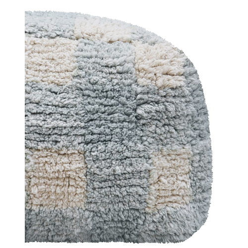 Lorena Canals Pouf Vichy Blue Sage - Пуф ручной работы - изображение 6 | Labebe