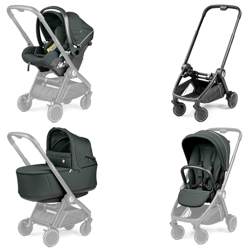Peg Perego City Loop Metal - Детская модульная коляска-трансформер с автолюлькой - изображение 2 | Labebe